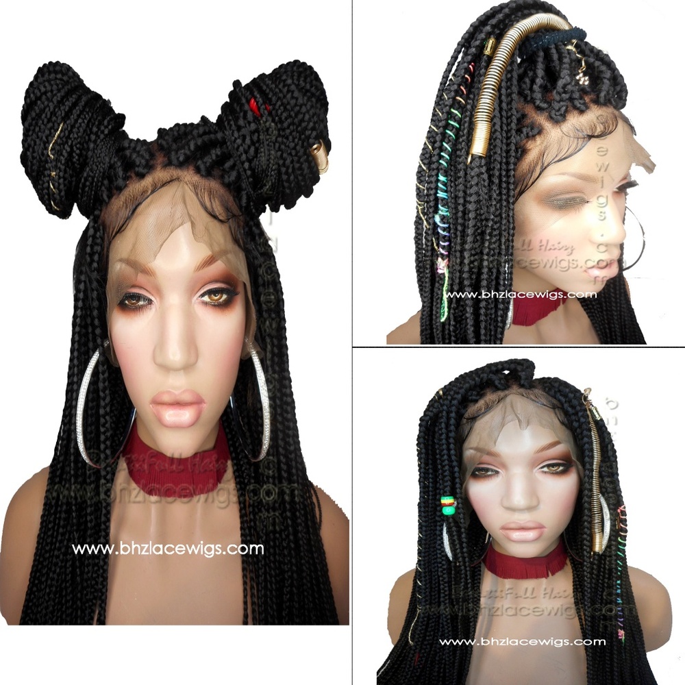 NEW EXCLUSIVE! braided lace wig braid lace front